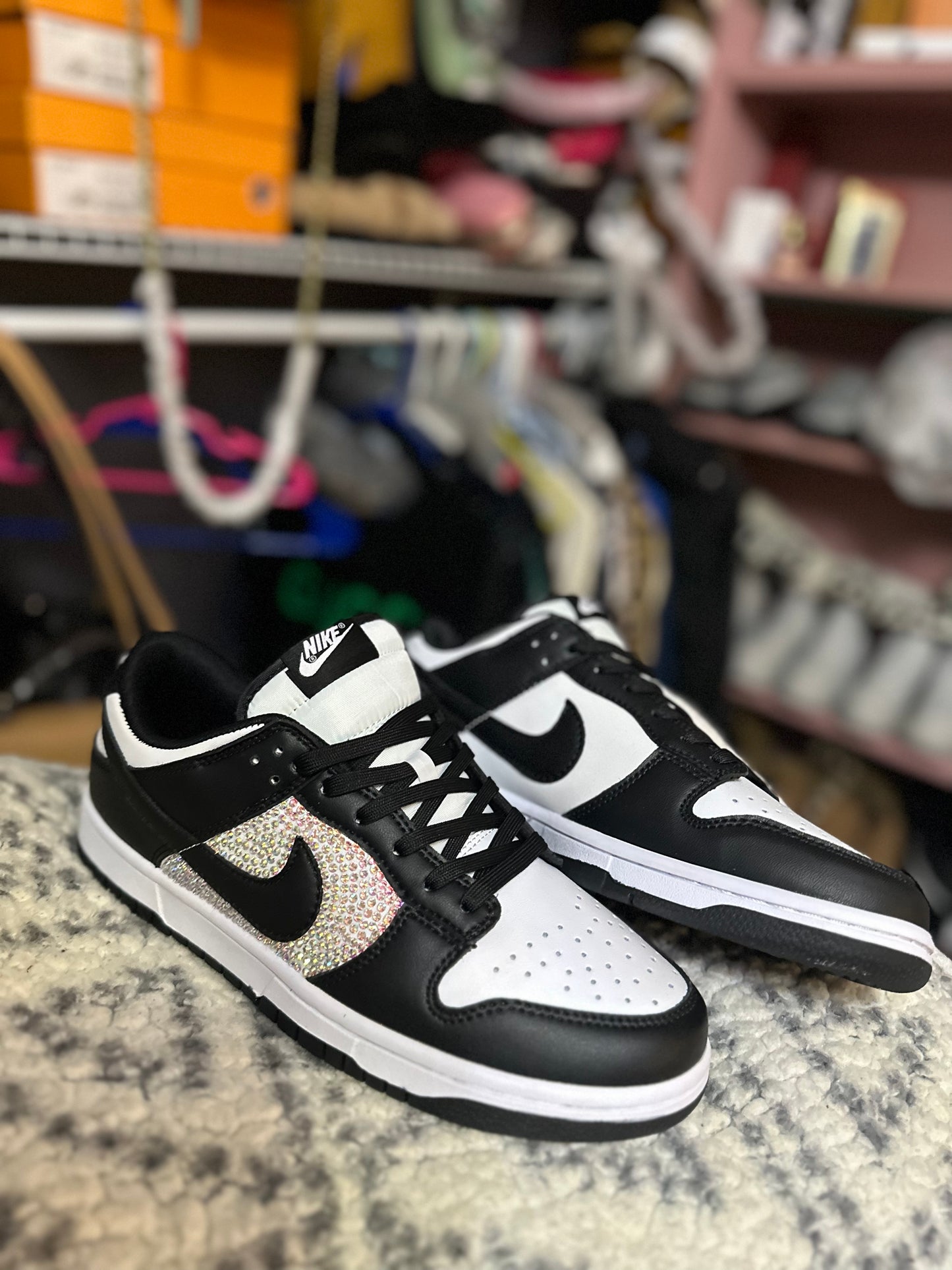 Size 41: Women’s 9.5 Custom Blings